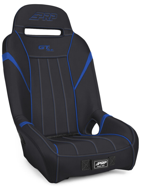 Polaris RZR PRO R Suspension Seat - Front - PRP Seats - GT/S.E. - Black/Blue - `25-`27